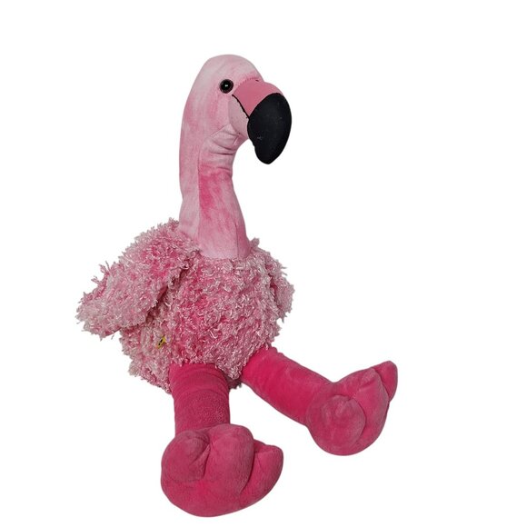 Build A Bear Pink Flamingo Bird Plush Stuffed Animal 19.5" - Picture 1 of 8